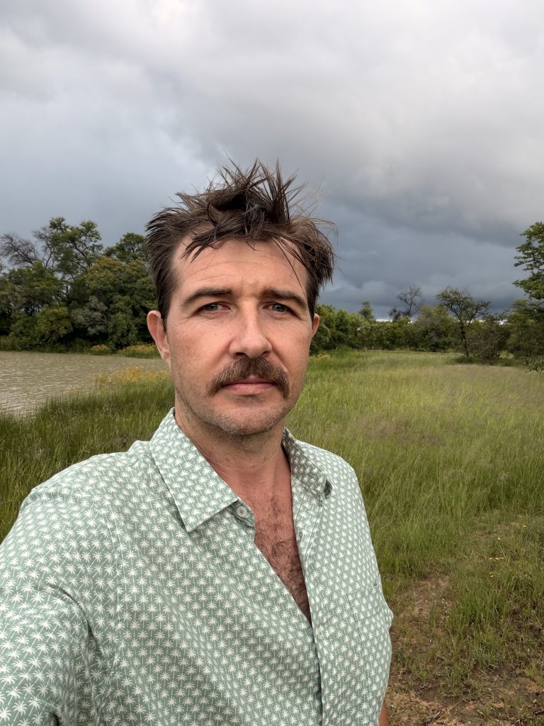 Josh Elliott in the bush near Matobo Hills