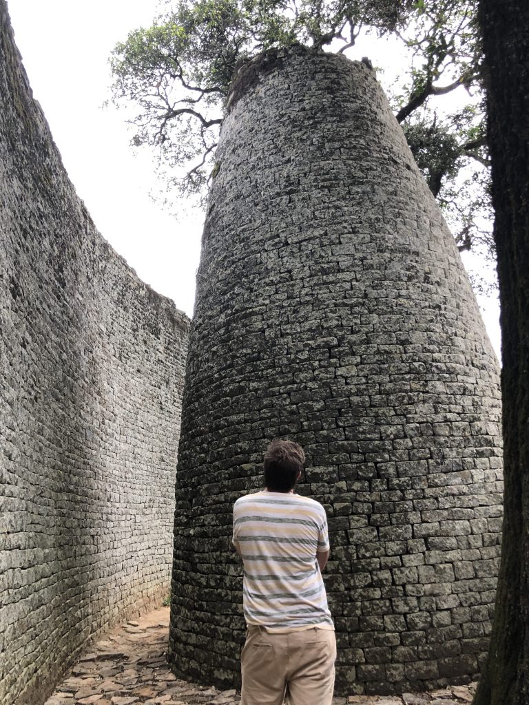 Great Zimbabwe — the Conical Tower inside the Great Enclosure
