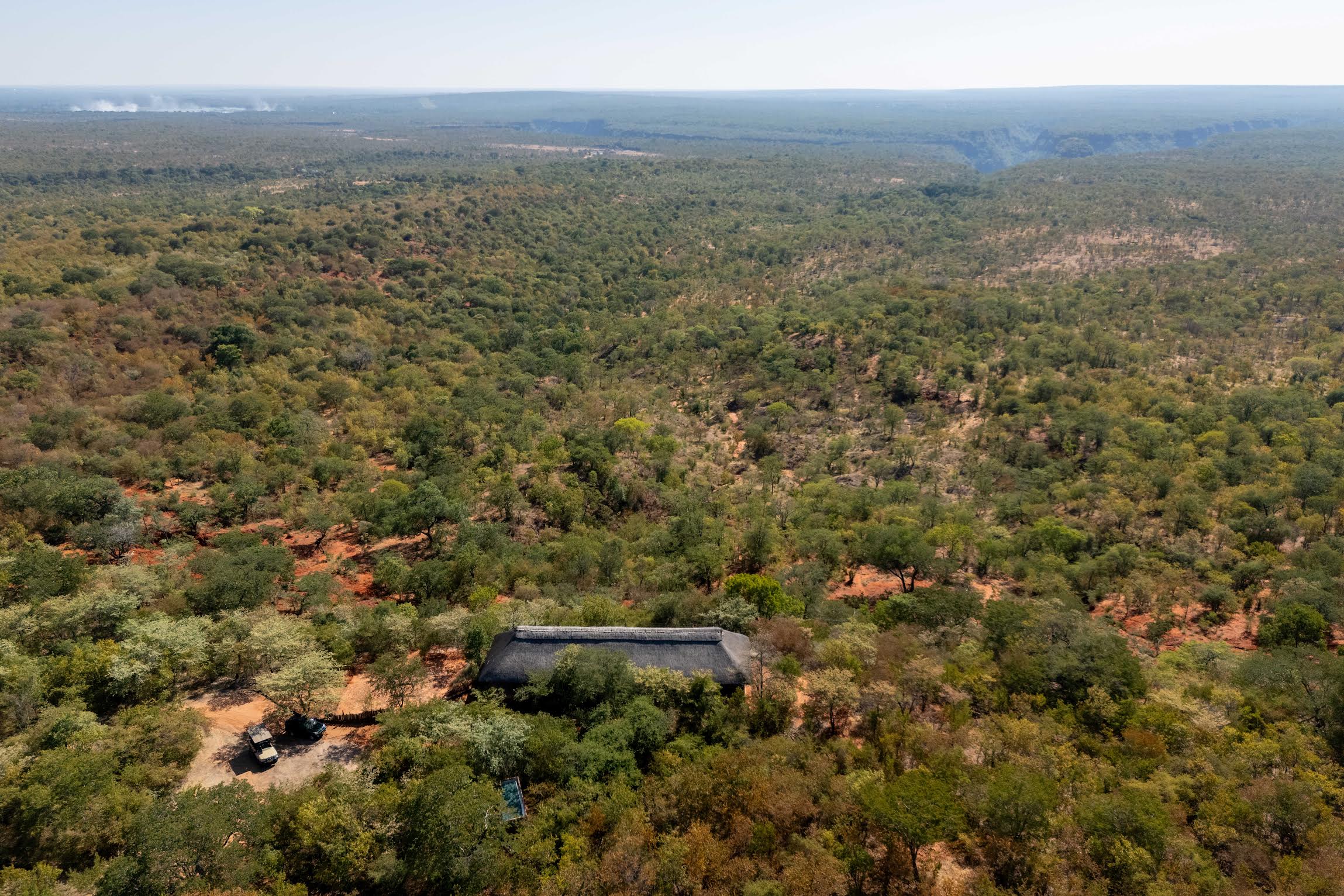 Masuwe retreat site — The gorge landscape beyond Masuwe's private retreat pavilion.