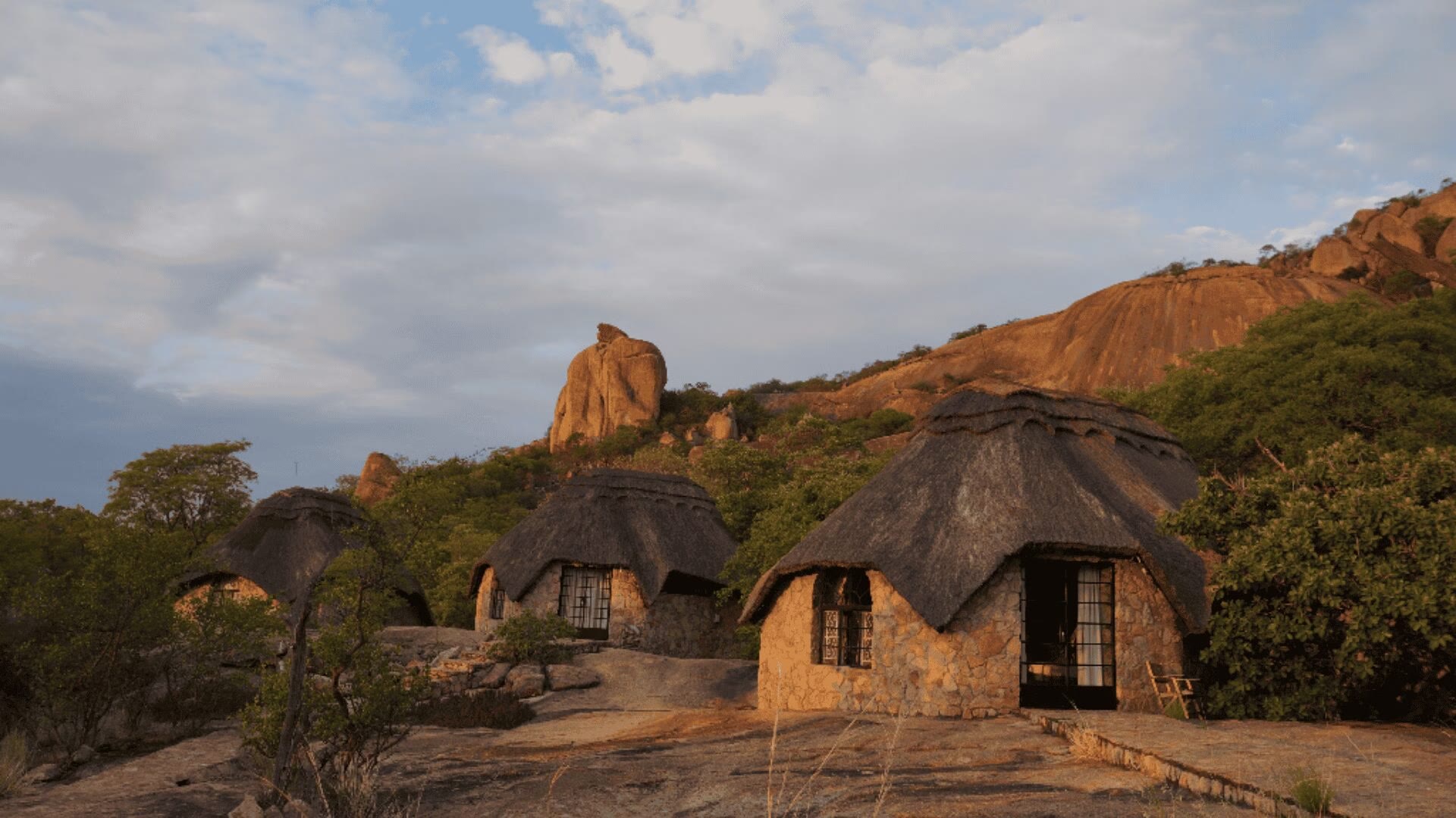 Matobo Hills — Matobo Hills Lodge, in the granite.