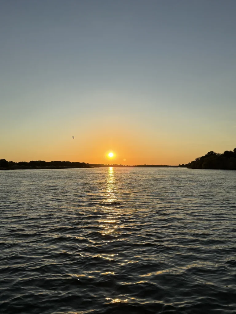 Dinner Adrift on the Zambezi