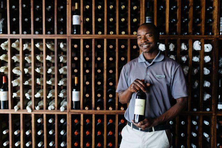 Wine cellar at Matetsi Victoria Falls