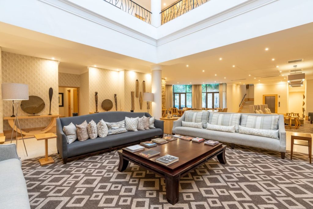 Lounge at Saxon Hotel, Villas and Spa