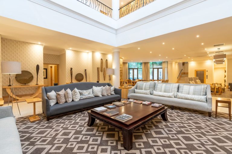 Lounge at Saxon Hotel, Villas and Spa