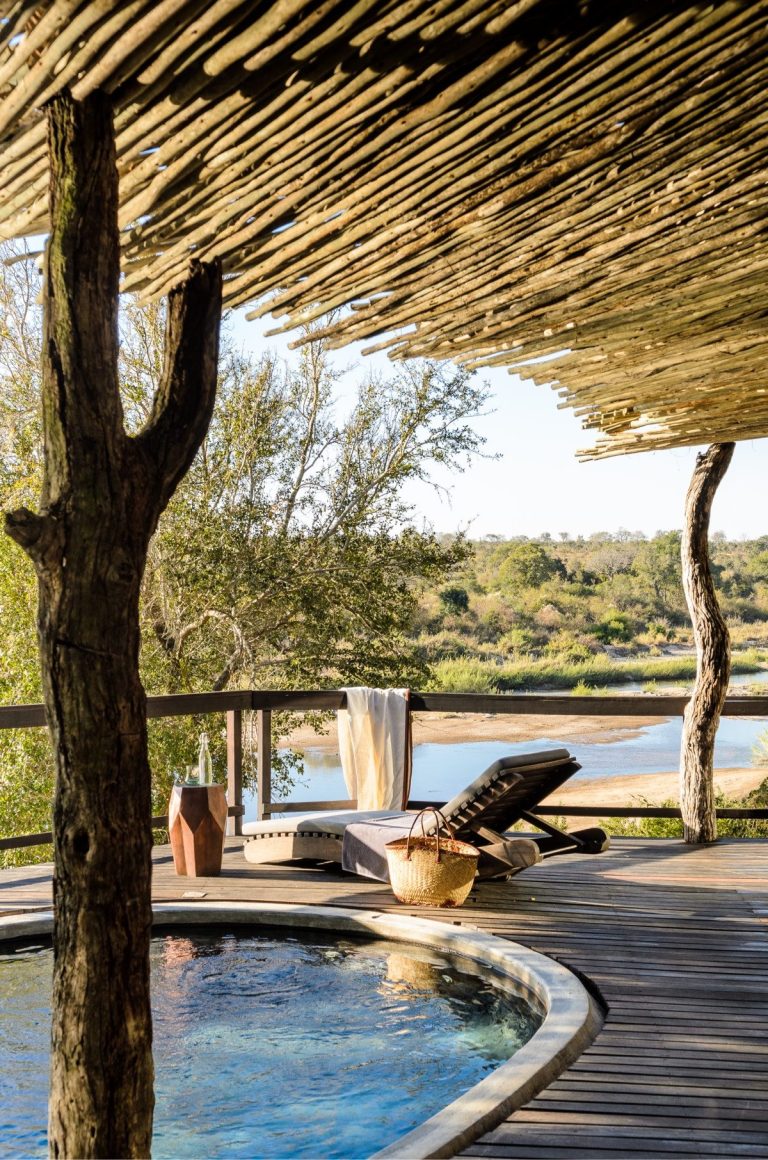 Suite pool at Singita Boulders